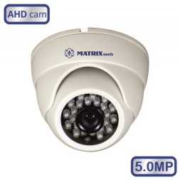 Купольная камера MT-DW5.0AHD20K (3,6мм)